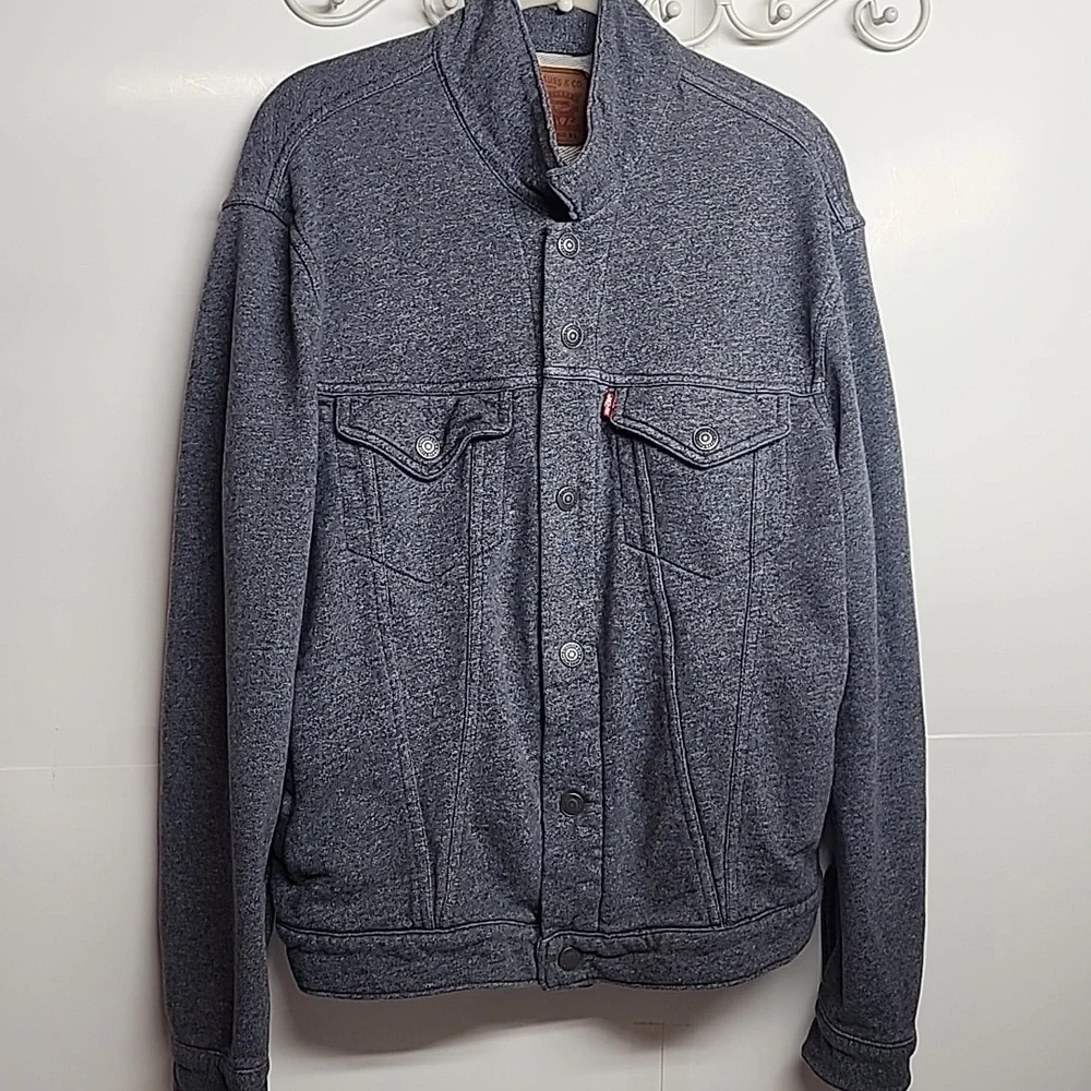 Levi Strauss & Co. Vintage Gray Trucker Classic Jacjet Sz XL - Picture 1 of 9